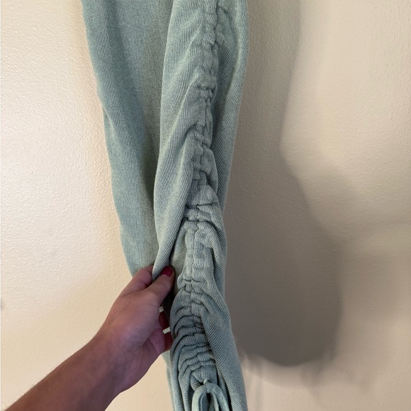 Revolve Lioness Military Minds Knit Ruched Mini Dress Sage Green Size XS - Picture 5 of 9